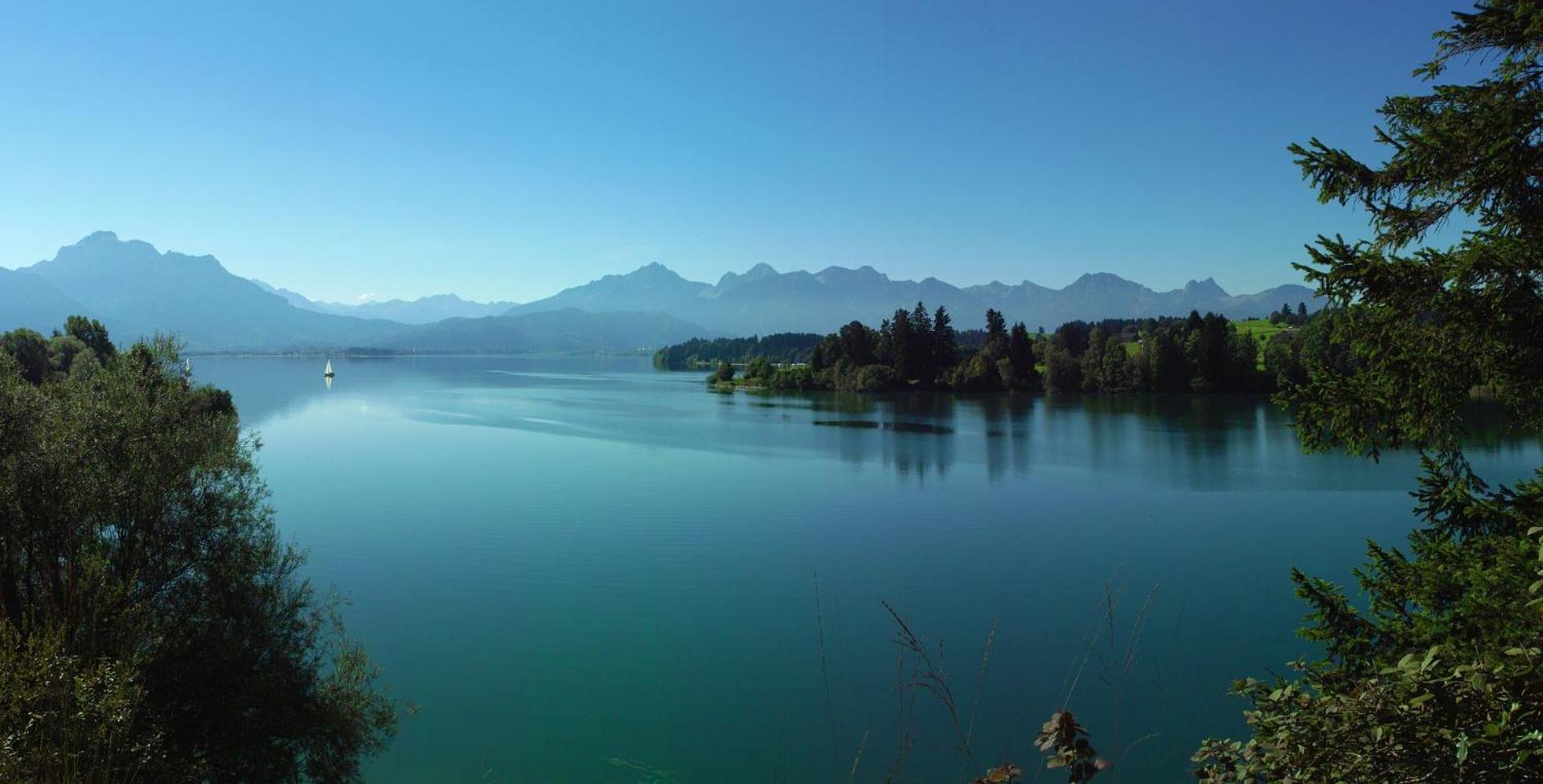 Ferienwohnung Landhaus Helga Unterm Schloss Schwangau Eksteriør bilde